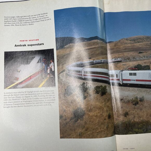 Trains Magazine of Railroading u June 1994 Vol 54 No 6 Troop Train Stories - Picture 11 of 12